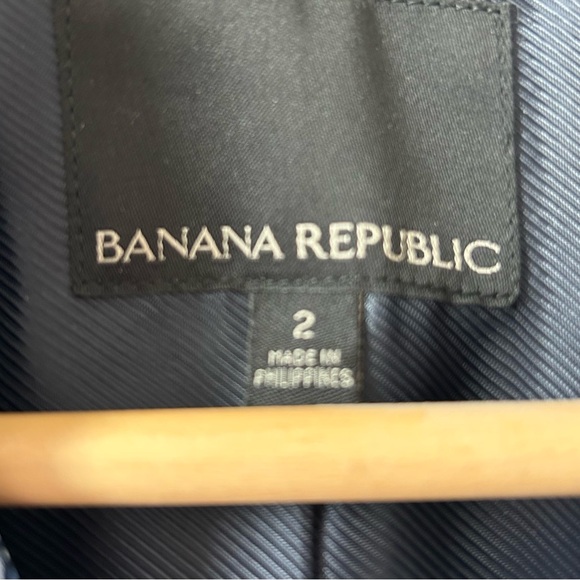 Banana Republic Geometric Pattern Suit Blazer Sz 2 - Picture 2 of 6